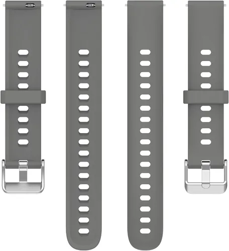 Vista 7 de Compatible con la mini correa de reloj Huawei, correa de silicona suave para reloj inteligente, correa de repuesto ajustable de liberación rápida