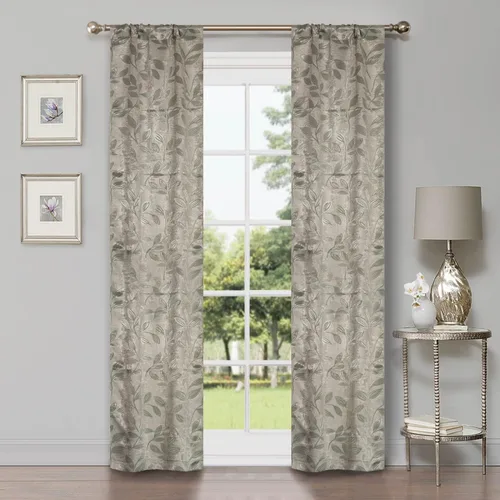 Vista 18 de BLUENILEMILLS BNM - Paneles de cortinas opacas para oscurecer la habitación con bolsillo para barra, cortinas perfectas para ventanas de cocina
