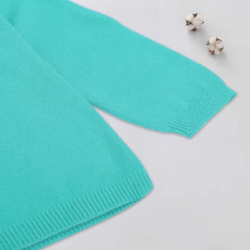 Vista 6 de Suéter de punto de algodón con botones para bebés y niñas de 1 a 5 años
