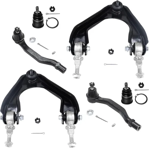 Vista 168 de Detroit Axle - Kit de brazos de control delantero para Chevy Silverado 1500 GMC Sierra 1500 GMC Sierra 1500 Avalanche Yukon Tahoe Escalade ESV EXT