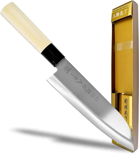 Vista 12 de Cuchillo japonés de cocina, de JapanBargain, de acero inoxidable