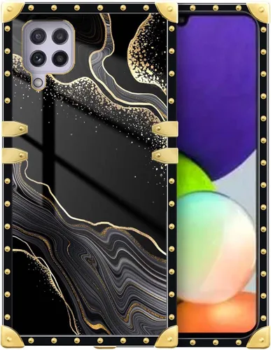 Vista 133 de Funda compatible con Samsung Galaxy A03S 4G, TPU suave de lujo y parte trasera de policarbonato duro para niñas y mujeres, funda protectora a prueba