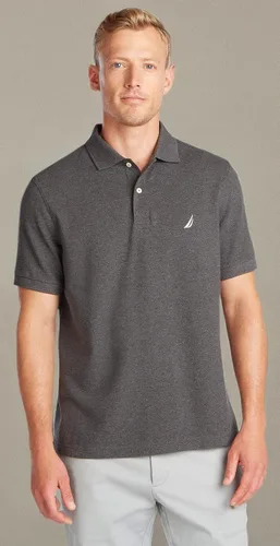 Vista 22 de Nautica playera polo clásica de mangas cortas, color sólido, para hombre