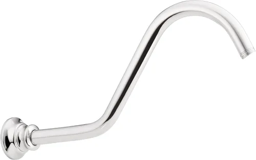 Vista 7 de Moen Waterhill S113BG - Brazo de ducha curvado de repuesto de 14 pulgadas, color dorado cepillado