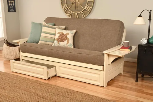 Vista 14 de Kodiak Furniture Juego de futón, blanco
