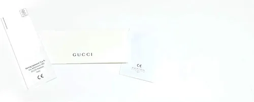 Vista 4 de Gucci GG1029SA - Gafas de sol para mujer color negro y marrón oscuro cadena de oro 5719145
