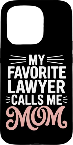 Vista 14 de My Favorite Lawyer Calls Me Mom Proud Law School Parent Case for iPhone 17