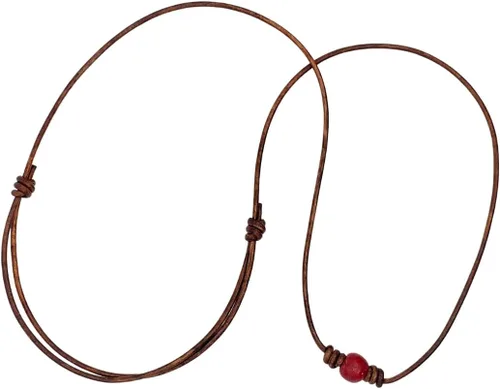 Vista 2 de Collar de cristal marino surfista para hombre, impermeable, joyería hawaiana, vibraciones hawaianas, gargantilla linda para mujer, accesorios
