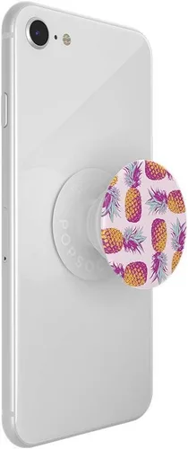 Vista 5 de PopSockets: PopGrip - Soporte extensible y agarre con una parte superior intercambiable para teléfonos y tabletas - Pineapple Modernist
