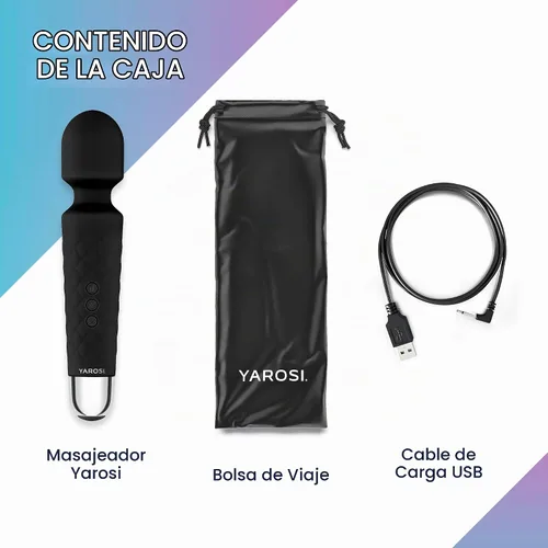 Vista 4 de Varita masajeadora terapéutica mini de Alessandro Yarosi , No Model, Negro, 1