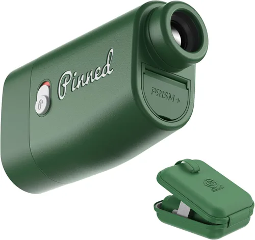 Vista 13 de Pinned Prism Slope Golf Rangefinder - Golf Distance Rangefinder with Slope - USB Rechargeable, Pinned Locked Vibration Laser Range Finder - Range