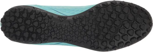 Vista 4 de adidas Tenis de fútbol unisex para adultos X Speedportal4 AquaPower BlueSolar Yellow 75 Women75 Men
