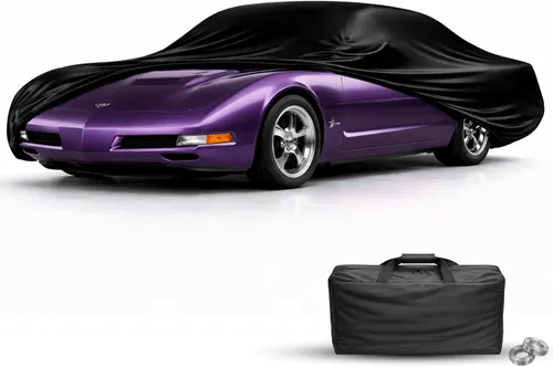 Vista 26 de Chevrolet Corvette - Funda de coche para C1 (1953-1957), resistente a los arañazos, cubierta de automóvil para interiores, material ultra suave