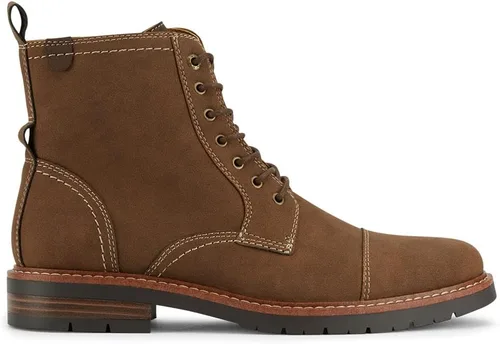 Vista 6 de Dockers Rawls - Botas resistentes con punta casquillo para hombre, Marrón (Dark Tan)