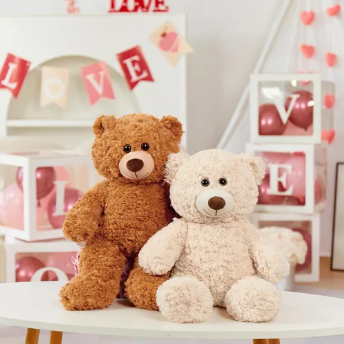 Vista 5 de Tezituor Osos de Peluche Pequeños, Lindos Juguetes de Peluche de 18 Pulgadas para Niñas y Niños, Oso de Peluche para Regalo de San Valentín