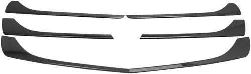 Vista 6 de OMAC Cubierta de acero inoxidable para parachoques delantero cromado oscuro, 5 unidades, para Mercedes Metris 2014-2019 Pre Facelift