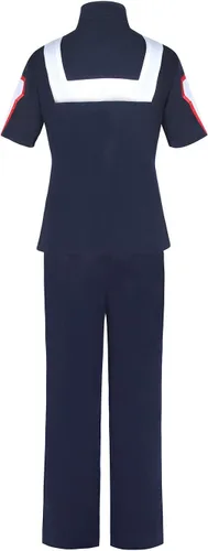 Vista 2 de CR ROLECOS BNHA MHA - Uniforme de gimnasio UA de entrenamiento para cosplay