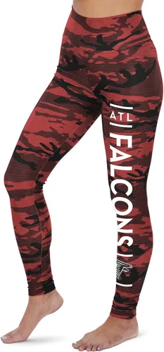 Vista 128 de Zubaz NFL Mallas para mujer de longitud completa de cintura alta básica 1.0