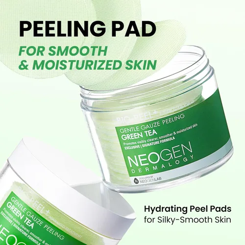Vista 2 de DERMALOGY by NEOGENLAB Bio-Peel - Almohadillas de gaza para peeling