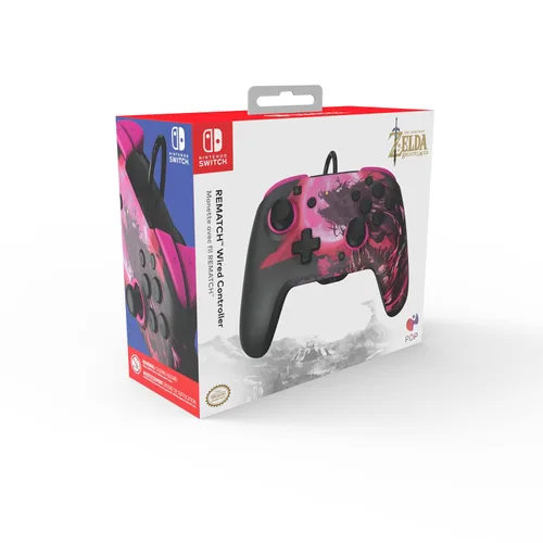 Vista 14 de PDP REMATCH Wired Controller for Nintendo SwitchLiteOLED - Calamity Ganon