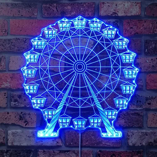 Vista 13 de ADVPRO Arcade Retro Game Classics Video Room RGB Dynamic Glam LED Sign - Forma de corte a borde - Decoración 3D inteligente - Señalización