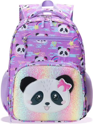 Vista 16 de RHCPFOVR Mochila infantil para niñas – Mochila para niñas de 3 a 8 años, sirena para niños, mochila escolar de 15 pulgadas para jardín de infantes