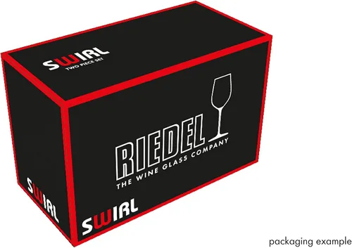 Vista 5 de Riedel Swirl - Copa de vino, 2 unidades (paquete de 1), transparente