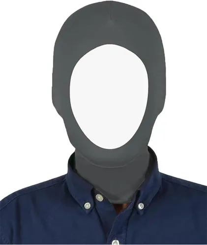 Vista 21 de Máscara unisex con capucha Zentai abierta para fiestas de disfraces