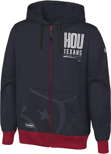 Vista 4 de Outerstuff NFL - Sudadera con capucha para hombre con cremallera completa en colores del