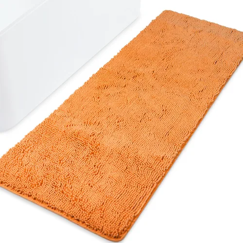 Vista 8 de Yeaban Alfombras pequeñas de baño de felpilla de 12 x 12 pulgadas, absorbentes y lavables, antideslizantes, de felpa y suaves para baño, ducha