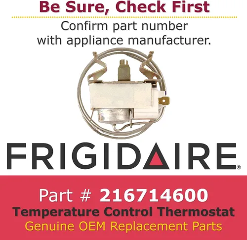 Vista 3 de GENUINE Frigidaire 216714600 - Termostato congelador con control de temperatura