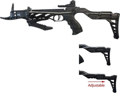 Vista 2 de SAS Rogue 80 Pound - Pistola autoadhesiva ballesta mini de mano de aluminio