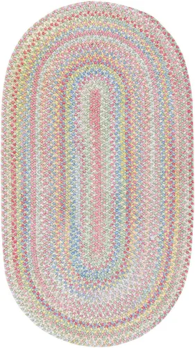 Vista 16 de Capel Rugs Baby's Breath - Alfombra ovalada trenzada (2 x 3 pulgadas), color natural