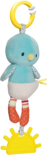 Vista 2 de Animales de peluche GUND tinkle crinkle, conejo para bebé, 13 pulg.