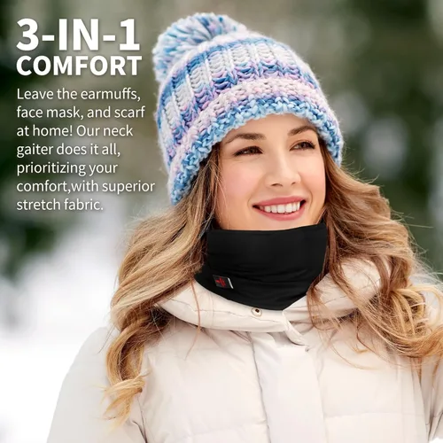Vista 6 de Mascarilla FR para hombres CATHRC2 resistente al fuego polaina para el cuello que cubre 100% algodón arco flash soldadura escudo protector 12CAL