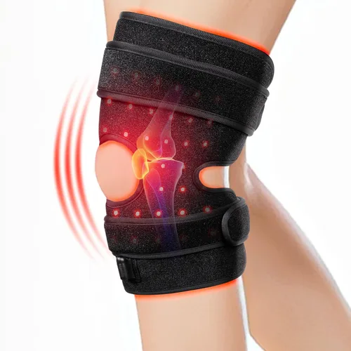 Vista 12 de DGXINJUN Dispositivos de terapia de luz roja 880nm infrarrojo cercano LED Becerro Brazo Músculo Alivio del Dolor Envoltura para Calambres