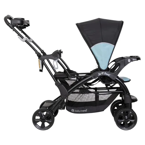 Vista 6 de Baby Trend Sit N' Stand® - Cochecito doble, color azul desierto
