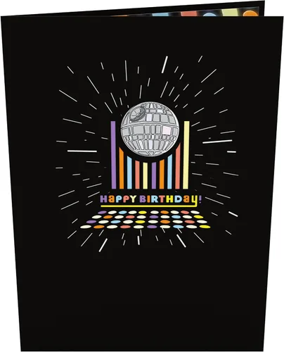 Vista 3 de Lovepop Tarjeta desplegable de feliz cumpleaños para ella y él – Tarjetas de felicitación de cumpleaños 3D de Star Wars para niños, niñas, hombres