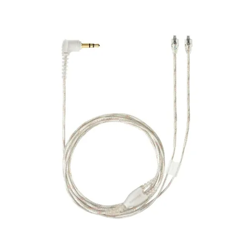 Vista 6 de Cable para auricular desmontable de 64 pulgadas Shure EAC64BK, compatible con auriculares SE215, SE315, SE425 y SE535, Negro