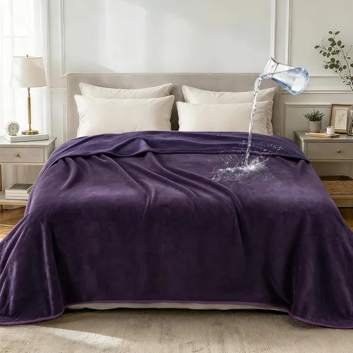 Vista 20 de LOOBANI Manta impermeable para sofá, de doble cara, a prueba de fugas, 40 x Rosa