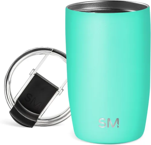 Vista 68 de Simple Modern Taza de café de viaje Tumbler con tapa abatible Reutilizable, aislada, de acero inoxidable, taza de café helado Cold Brew, termo