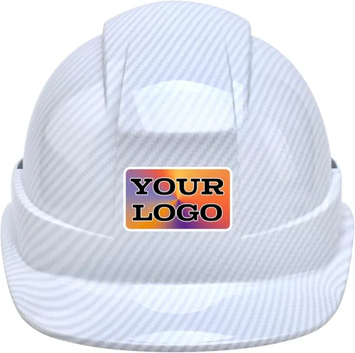 Vista 9 de Casco de trabajo de construcción personalizado Casco de seguridad con suspensión de trinquete de 6 puntos con ventilación
