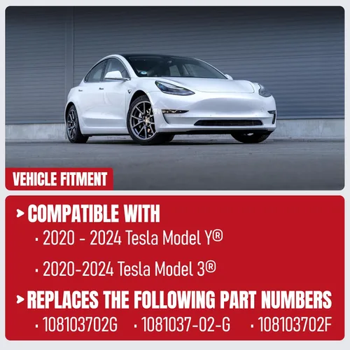 Vista 4 de Interruptor de elevalunas eléctrico Master – Delantero Izquierdo Lado del Conductor – Compatible con Tesla Model 3, Modelo Y – 2020-2024 – Sustituye