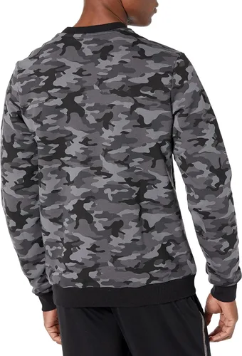 Vista 2 de Reebok Sudadera de cuello redondo con logotipo grande para hombre