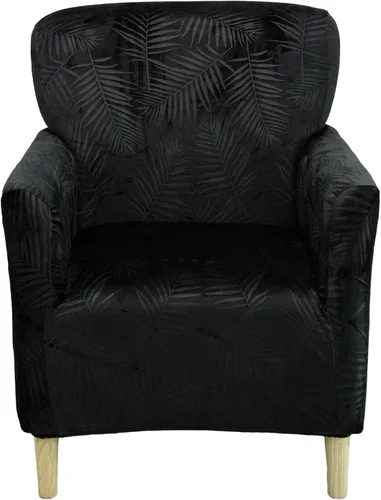 Vista 23 de NILUOH Funda para Sillón de Banquete de 1 Pieza Elástica Fundas para Sillas con Brazos Estampada Suave Funda para Silla de Acento Antideslizante