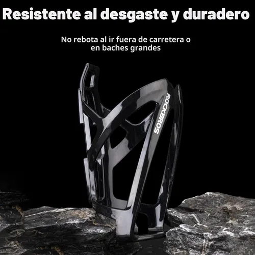 Vista 7 de ROCKBROS Portabotellas de Agua para Bicicleta Ultraligero, Jaulas para Botellas de Bicicleta con Tornillos y Herramienta, Soporte Universal