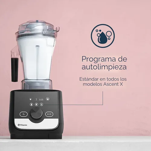 Vista 2 de Vitamix Ascent X3 Licuadora con tres programas de mezcla, programa de autolimpieza, licuadora de grado profesional para batidos, sopas y más