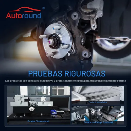 Vista 6 de Autoround 698-404 Conjunto de nudillos de dirección de cubo de rueda delantera derecha compatible con Ford Escape 2001-2012, Mazda Tribute