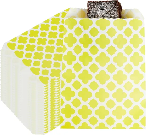 Vista 30 de Restaurantware Bolsa de papel rectangular negra, 7 x 5 pulgadas, paquete de 100 Negro
