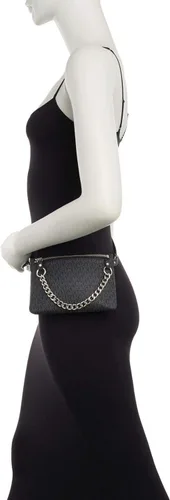 Vista 8 de Michael Kors Riñonera MK Signature Marrón, Negro